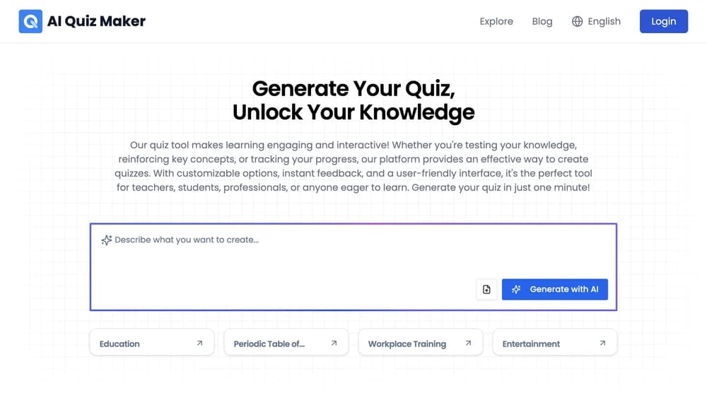 AI Quiz Generator