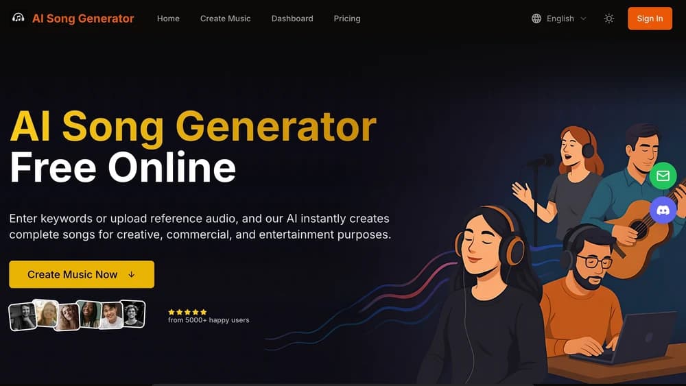 AI Song Generator Free Online