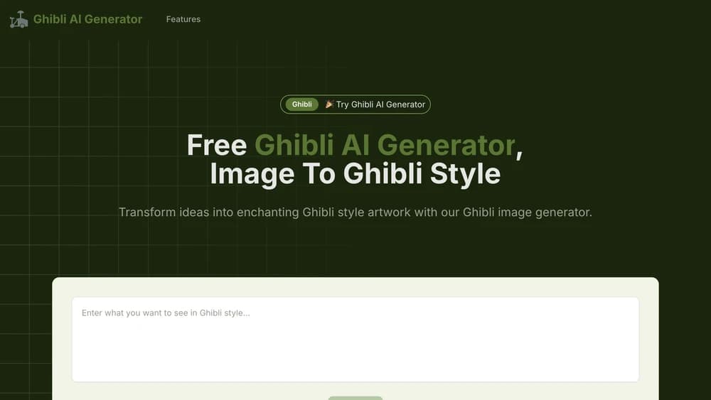 Ghibli AI Generator