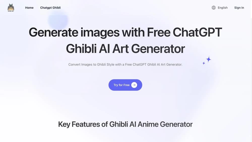 Ghibli Art AI