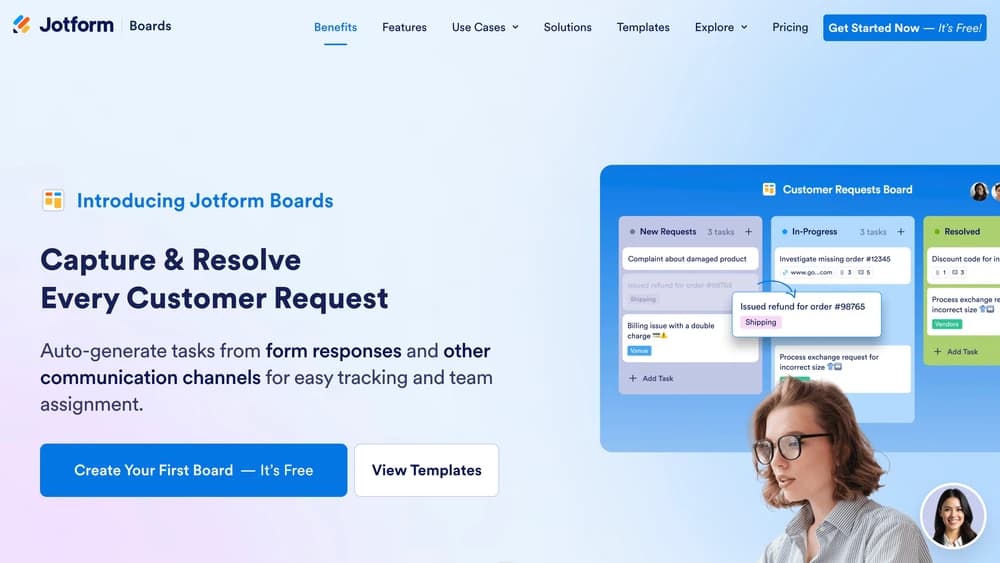 Jotform Boards
