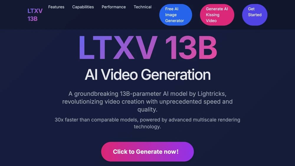 LTXV 13B open-source video model 