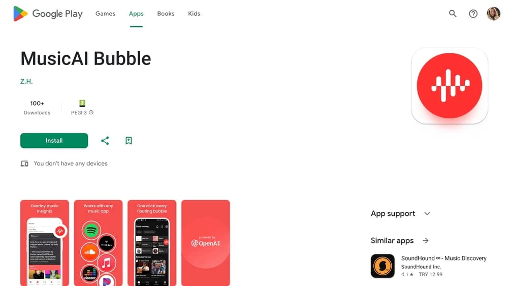 Music AI Bubble