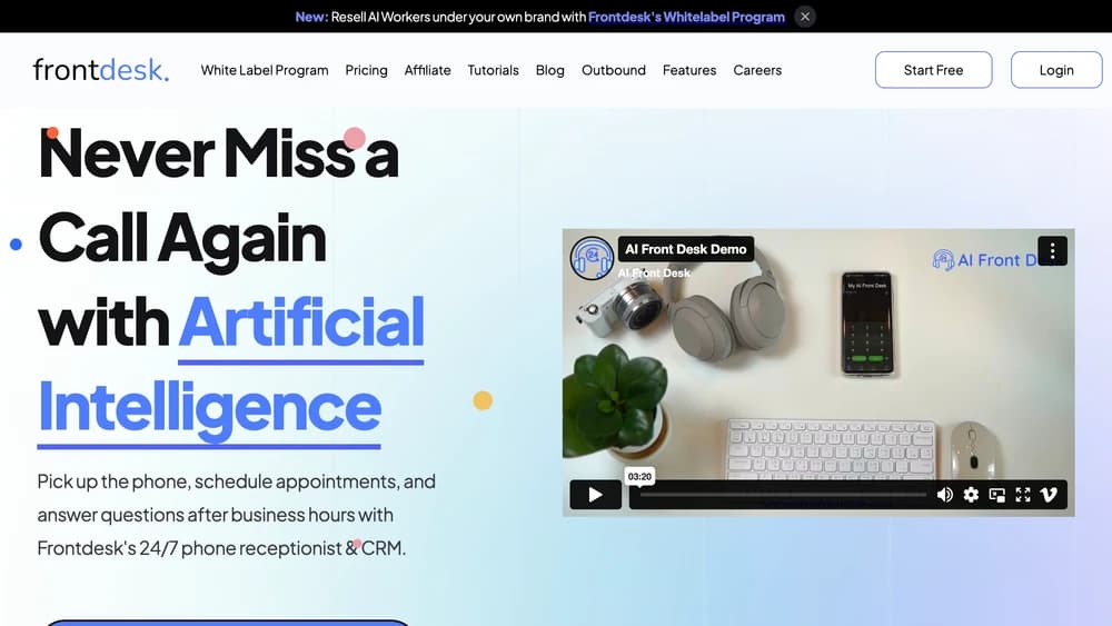 My AI Frontdesk