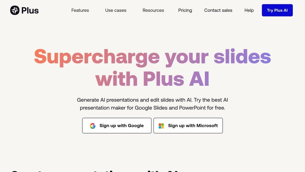 Plus AI