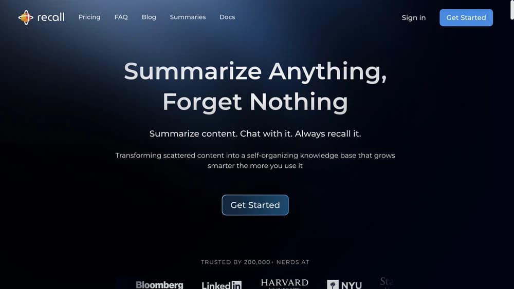 Recall Augmented Browsing