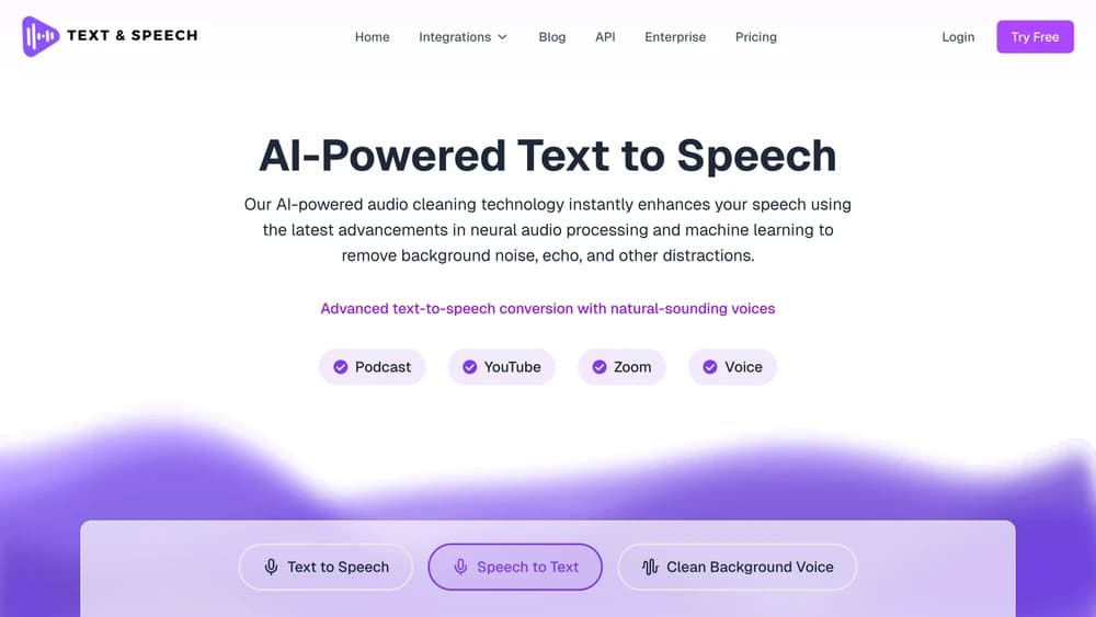 Text and Speech